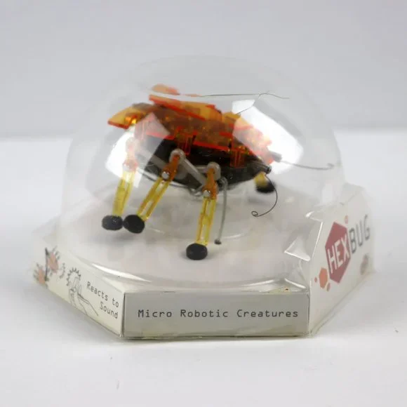 HEX Bug Alpha 2007 Orange Micro Robotic Creatures Sealed in Package - Picture 7 of 9